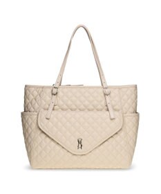 STEVE MADDEN BVIBRATO サイドポケット付きキルティングトートバッグ
