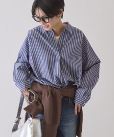 AMERICAN HOLIC 【イージーケア】バックギャザースキッパーシャツ