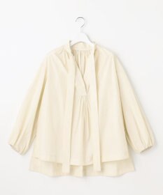 23区 【R(アール)】ポリエステルシルクタフタ ボウタイ ブラウス