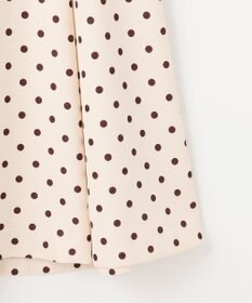 Feroux 【洗える】パールボタン付きフレア スカート