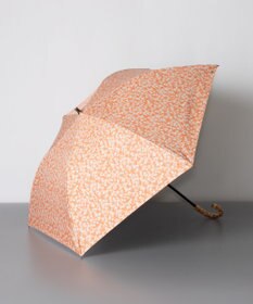 AURORA Blao（ブラオ）小花柄プリントプチ折り晴雨兼用傘（トップフラット折傘）日傘