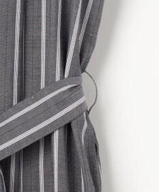 J.PRESS LADIES S TC ハイカウントストライプ シャツ ワンピース