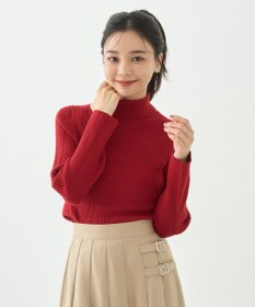 earth music&ecology やわらかタッチタートルネックニットプルオーバー