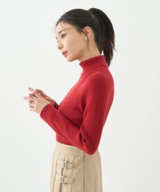 earth music&ecology やわらかタッチタートルネックニットプルオーバー