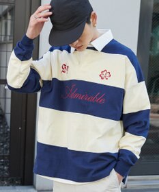 WEGO グラフィックラガーシャツ