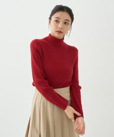 earth music&ecology やわらかタッチタートルネックニットプルオーバー