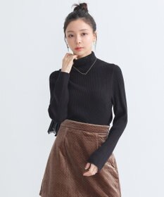 earth music&ecology やわらかタッチタートルネックニットプルオーバー