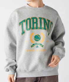 OP／FILA 【Kappa】Tennis Clubデザイン ユニセックススウェット