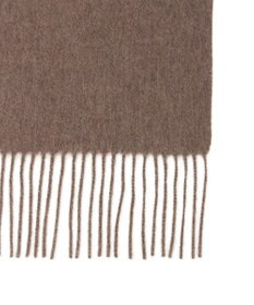 MOONBAT プラスムーンバット (+moonbat) カシミヤ100％無地マフラー 洗える 190㎝×30㎝