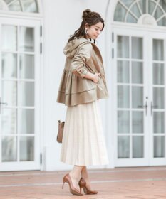 Tiaclasse L 【洗える】1枚で着映えするチェック柄編みニットワンピース