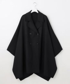 23区 【エステータ】ウールリバー ポンチョ コート