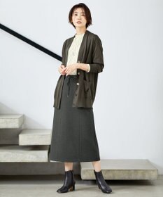 J.PRESS LADIES 【洗える】デュアルウォームポンチ スカート