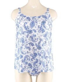 San-ai Resort（三愛水着楽園） スリーブドレス３点セット　9M・11L　【Coral veil（コーラルヴェール）】