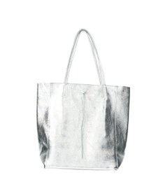 INTER-CHAUSSURES 【ANDREA CARDONE ITALI】メタリックレザートートバッグ