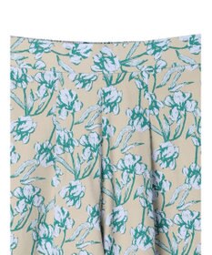 Green Parks Ｂ．レーヨン混プリントパンツ