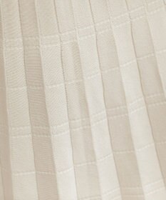 Tiaclasse L 【洗える】1枚で着映えするチェック柄編みニットワンピース