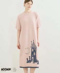 une nana cool 【ムーミン】 MOOMIN * une nana cool  なめらかふわふわワンピース