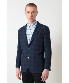 DAKS グレンチェック ジャージージャケット