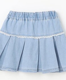 ANY KIDS 【洗濯機可能】プリーツ ミニスカパン