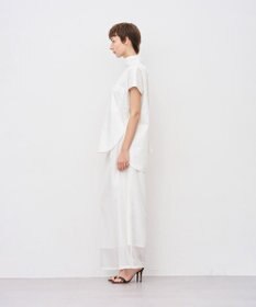 uncrave ブロードクロス ボウタイブラウス