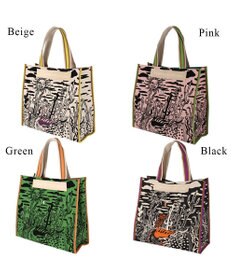 tsumori chisato CARRY サボテンと太陽 トートバッグ Lサイズ　【たっぷり収納】