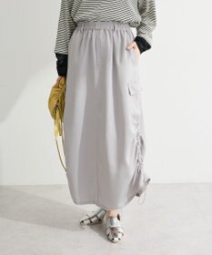 Green Parks サテンカーゴスカート