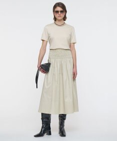 JOSEPH 【洗える】コットンサティーン　スカート