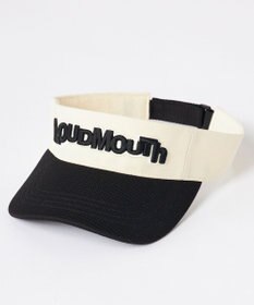FILA GOLF／marie claire 【LOUDMOUTH】異素材サンバイザー