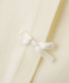 Maison de FLEUR ローズニット半袖カーディガン