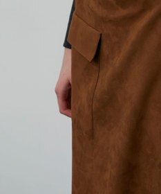 BEIGE， DANTON / フェイクスエードスカート