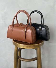 組曲 【加藤ローサさん着用】ハンドバッグ キャメル系