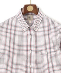 J.PRESS MEN ポプリンマルチチェック ボタンダウンシャツ