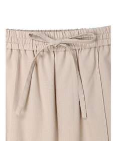 Green Parks 綿麻混イージーワイドパンツ