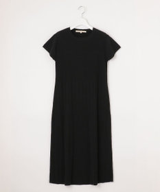 自由区 【洗える】ハイツイストコットンアセテート ニットワンピース