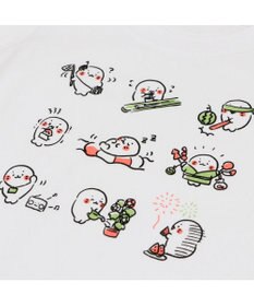 Mother garden しろたん キッズ Tシャツ 《夏休み柄》 100cm/120cm/140cm