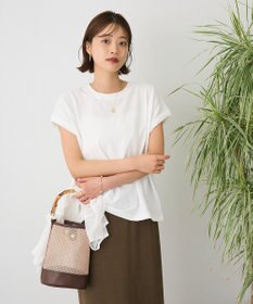 CRAFT STANDARD BOUTIQUE カットクレープクルーネックTシャツ