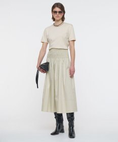 JOSEPH 【洗える】コットンサティーン　スカート