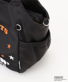 Y'SACCS SNOOPYデザイン サイドギャザー2wayトート　Mサイズ(スケートボード）