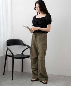 WEGO オフショルシャーリングブラウス