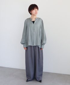 CRAFT STANDARD BOUTIQUE インド製 ボリュームスリーブブラウス