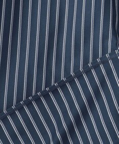 J.PRESS LADIES L ストライプジャージー シャツカラー カットソー