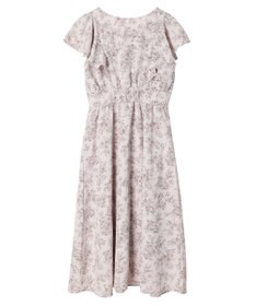 earth music&ecology フラワーフレアワンピース