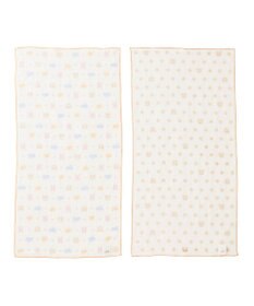 MIKI HOUSE HOT BISCUITS ガーゼタオル2枚組セット