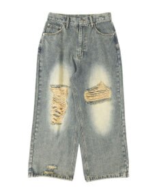 WEGO スーパーバギーダメージデニムパンツ