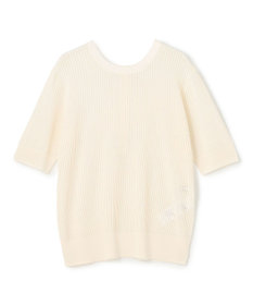BEIGE， LEPIDO / 前後2WAY シアー編みニット