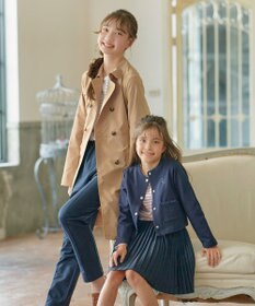 組曲 KIDS 【インパンツ付き】【110-140㎝】ＴＣ天竺プリーツ スカッツ