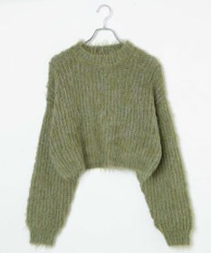 WEGO ブラッシュニットショートプルオーバー