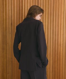 GRACE CONTINENTAL サテンボウ付テーラードジャケット