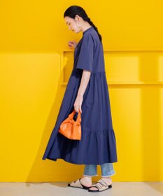 組曲 【弱撥水機能・UVケア】ライトナイロンストレッチ ワンピース