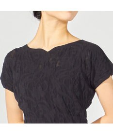 Chacott 【ノーソーイングニット】バレリーナネックコンパクトTシャツ